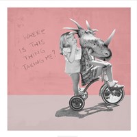 Where Is This Thing Taking Me? Fine Art Print