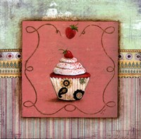 CUPCAKE DELIGHT I Fine Art Print