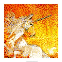 Unicorn Collage Fine Art Print