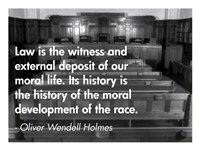 Law is the Witness Fine Art Print