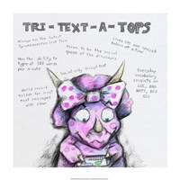 Tri Text ATops Fine Art Print