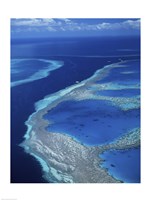 Hardy Reef, Great Barrier Reef, Whitsunday Island, Australia Fine Art Print