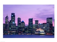 Skyscrapers in a city, Circular Quay, Sydney, Australia Fine Art Print