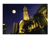 City Hall King George Square Brisbane Australia Fine Art Print