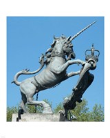 Hampton Court Unicorn Fine Art Print