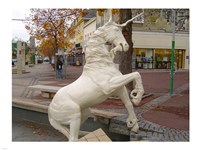 Unicorn Statue Fine Art Print