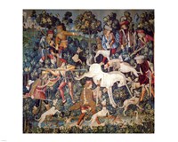 The Hunt of the Unicorn Tapestry Fine Art Print