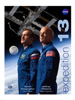 Expedition 13 Crew Poster Fine Art Print