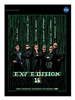 Expedition 16 The Matrix Crew Poster Fine Art Print