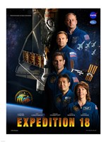 Expedition 18 Crew Poster Fine Art Print