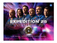 Expedition 25 Mission Poster Fine Art Print