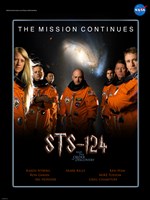 STS 124 Harry Potter Crew Poster Fine Art Print