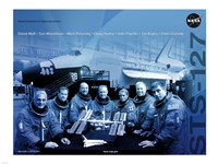 STS 127 Mission Poster Fine Art Print