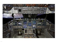 Atlantis Interior Control Panel Fine Art Print