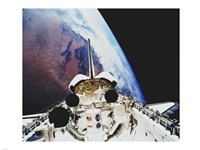 Atlantis STS-45 Payload Fine Art Print
