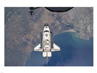 Atlantis in Orbit Fine Art Print