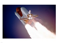 Atlantis Taking Off on STS-27 Fine Art Print