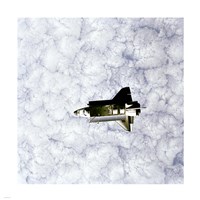 Challenger as seen from Space Fine Art Print