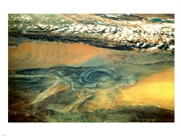 China, Xinjiang taken by shuttle endeavor Fine Art Print