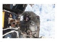 NASA Astronaut Mike Fossum Atlantis Fine Art Print