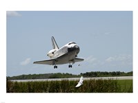 NASA Space Shuttle Atlantis Landing Fine Art Print