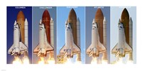 Shuttle Profiles Fine Art Print