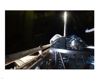 STS 135 Atlantis Payload Bay & Docking Mechanism Fine Art Print