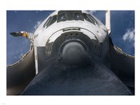 STS-129 Atlantis Rendezvous Pitch Maneuver Fine Art Print