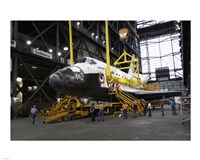 STS-129 Orbiter Atlantis Rollover Fine Art Print