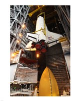 STS-129 Orbiter Atlantis Sling Fine Art Print