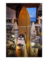 STS-135 Atlantis rollout Fine Art Print