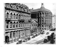 North side of Front Street 1930 Fine Art Print