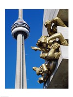 CN Tower, Toronto, Ontario, Canada Fine Art Print