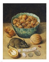 Flegel Stillleben Mit Maus Fine Art Print