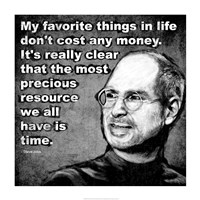 Steve Jobs Quote I Framed Print