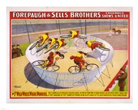 The 7 Wild Wheel Whirl Wonders Fine Art Print