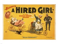 A Hired Girl Fine Art Print