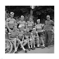 Dutch Team, Tour de France 1960 Fine Art Print