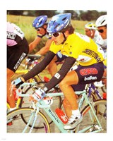 Yvan Gotti  Tour de France 1995 Fine Art Print