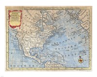 1747 Bowen Map of North America Fine Art Print