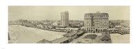 Atlantic City Beach and Boardwalk Fine Art Print