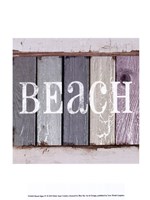 Beach Signs IV Fine Art Print
