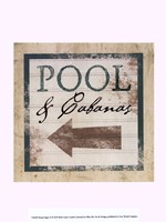 Beach Signs X Fine Art Print