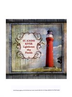 Florida Lighthouse XI Framed Print