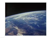 Earth Showing Southern California Baja Los Angeles California Fine Art Print