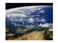 Earth San Andreas and Garloch Faults California USA Fine Art Print