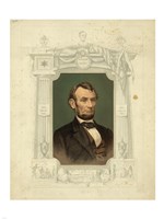 Abraham Lincoln - framed Fine Art Print