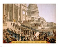 Inauguration at the Capital Fine Art Print