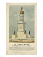 Original concept for the Washington Monument Fine Art Print