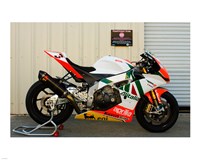 Aprilia RSV4 Works Factory Race Bike Fine Art Print